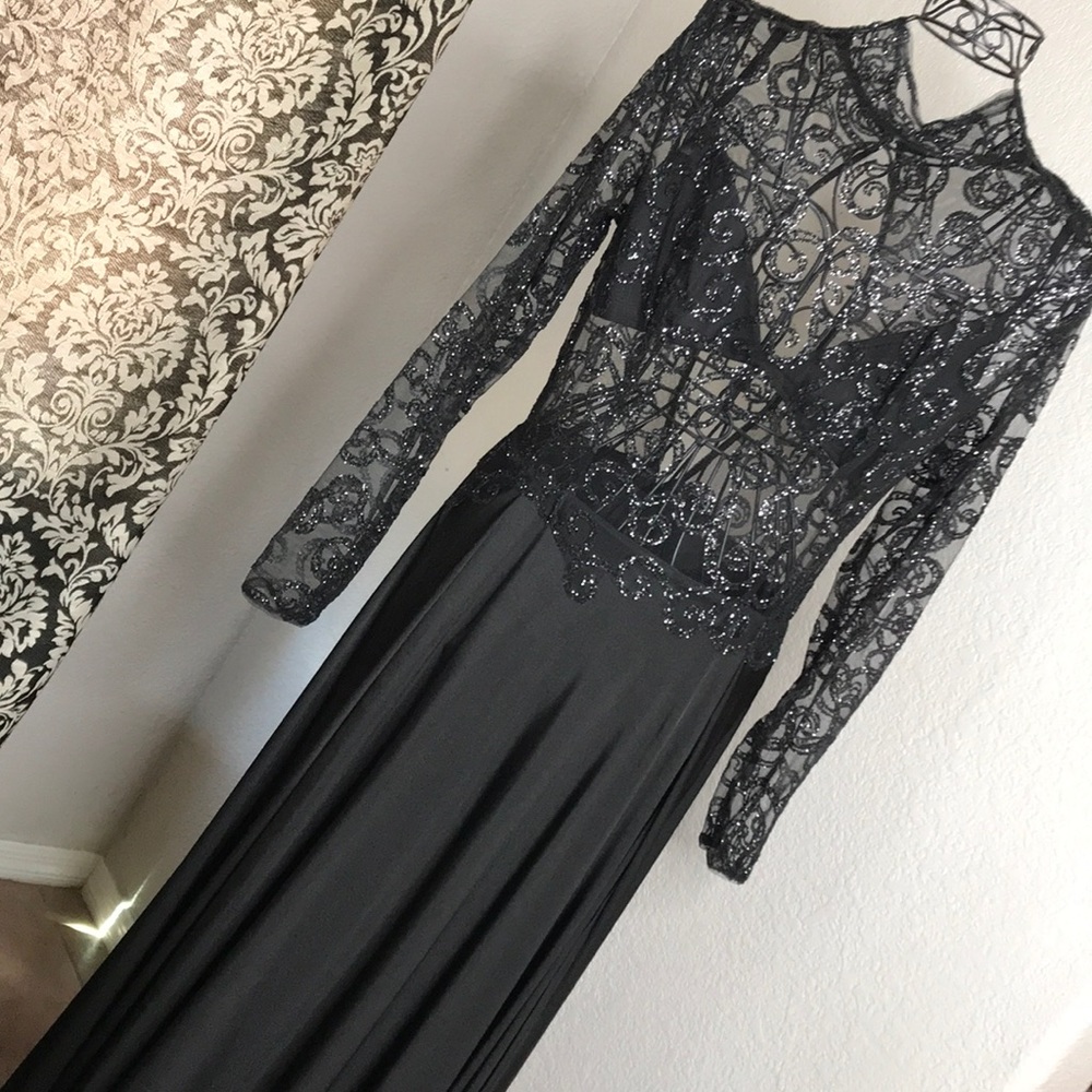 Beautiful Long Black Dress